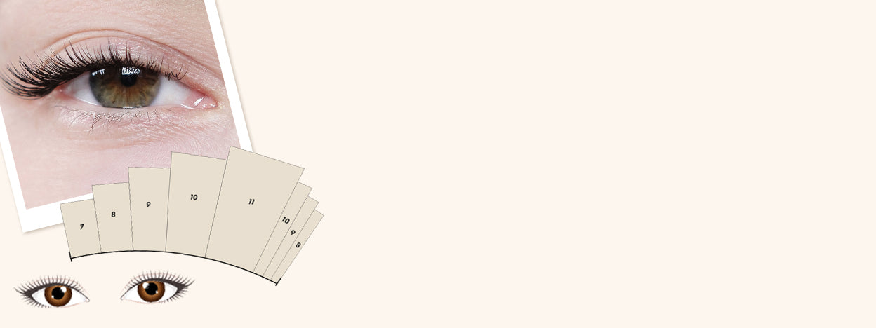 Lash mapping for eyelash extensions