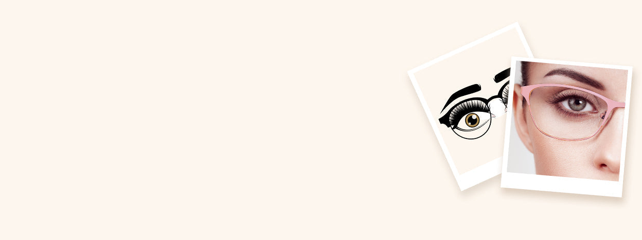 Can Clients Who Wear Glasses Have Eyelash Extensions? Blog Banner