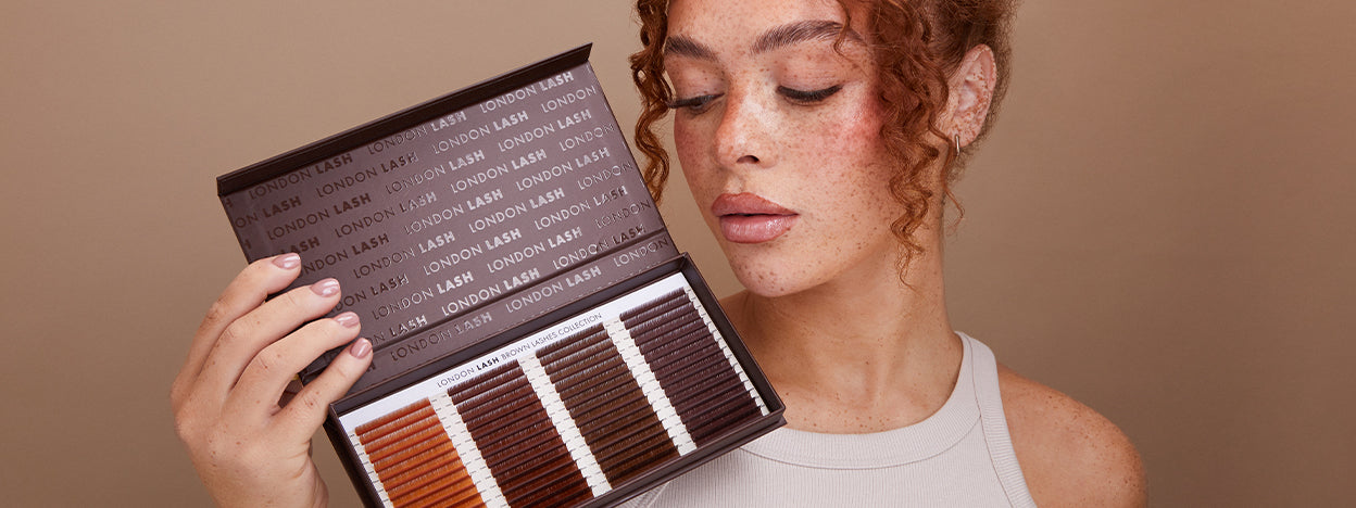 Brown Lash Extensions Style Guide Blog Banner