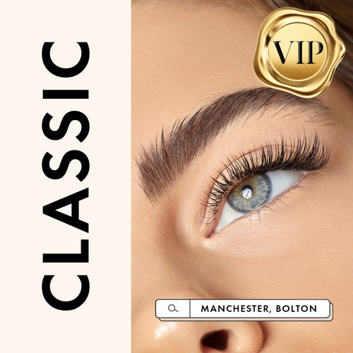 VIP Single Classic Eyelash Extensions Training Course for Beginners - Manchester, Bolton