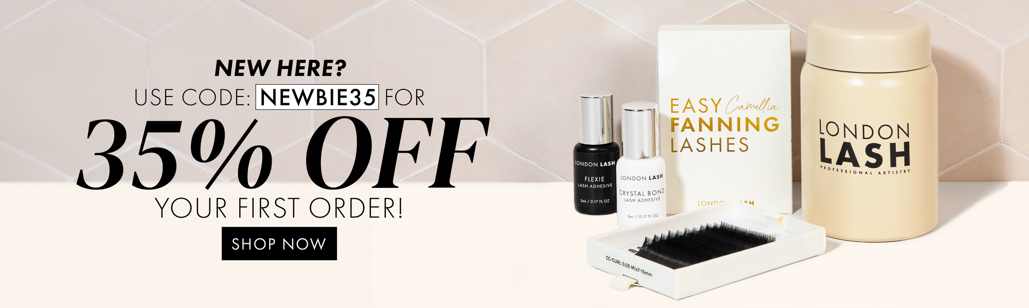 35% off your first order!