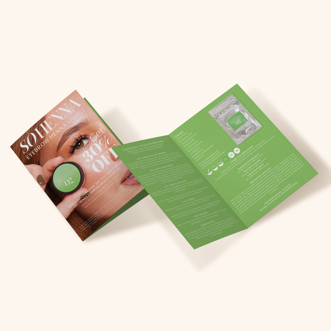 Samples - Brow Henna