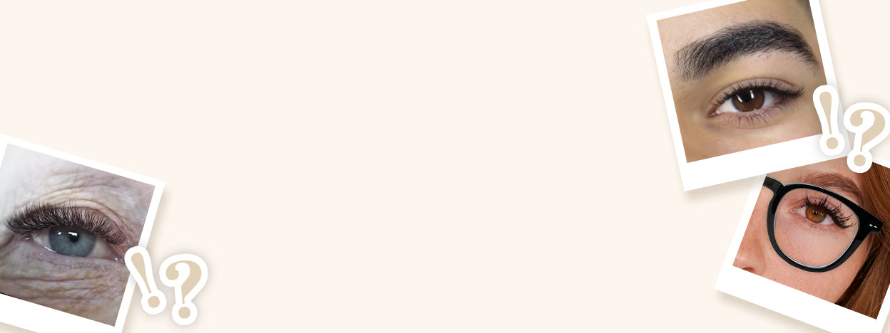 Different types of clients who can have eyelash extensions