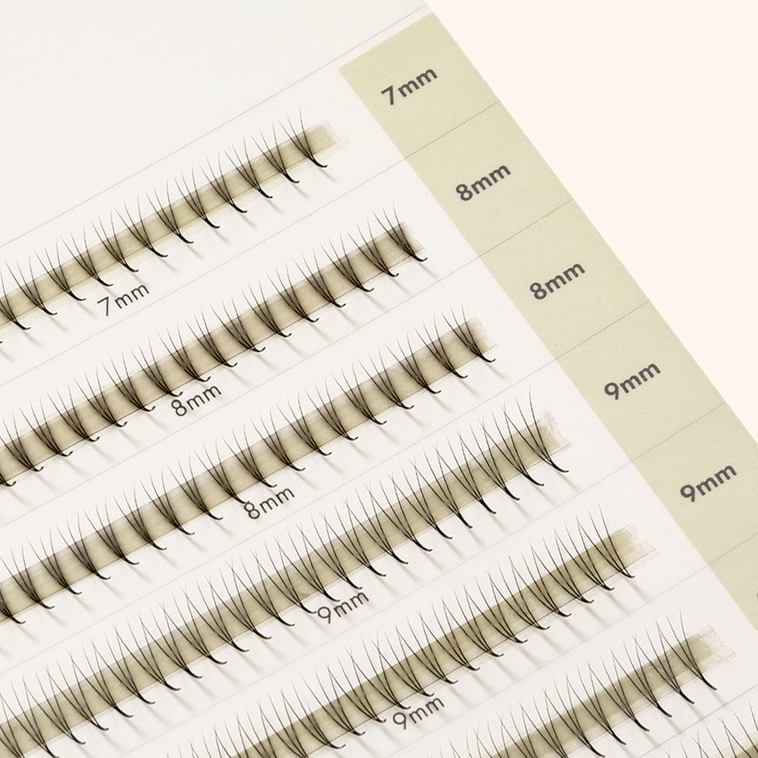 Best Narrow Premade Lash Fans Mayfair 3D 0.07 1000 fans - Mixed Lengths, Best Eyelash Extensions Narrow Premade Lash Fans