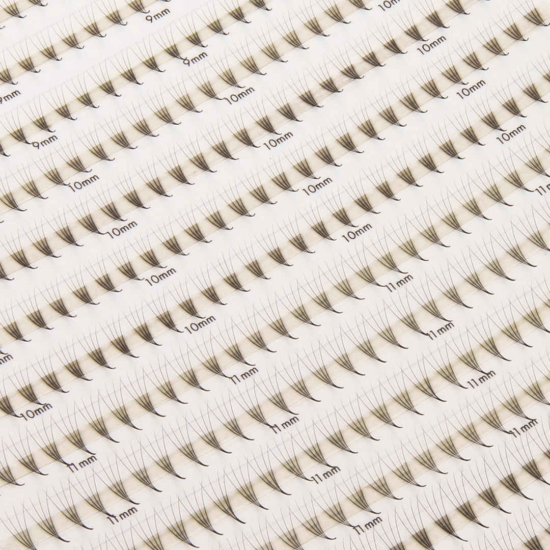 Best Narrow Premade Lash Fans Mayfair 4D 0.07 600 fans - Mixed Lengths, Best Eyelash Extensions Narrow Premade Lash Fans