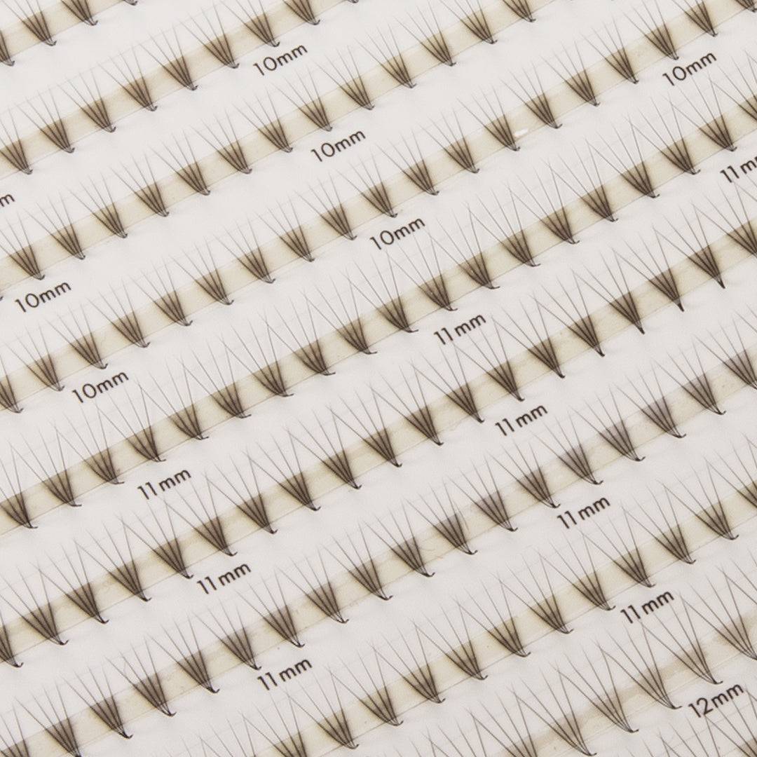 Best Narrow Premade Lash Fans Mayfair 4D 0.07 600 fans - Mixed Lengths, Best Eyelash Extensions Narrow Premade Lash Fans