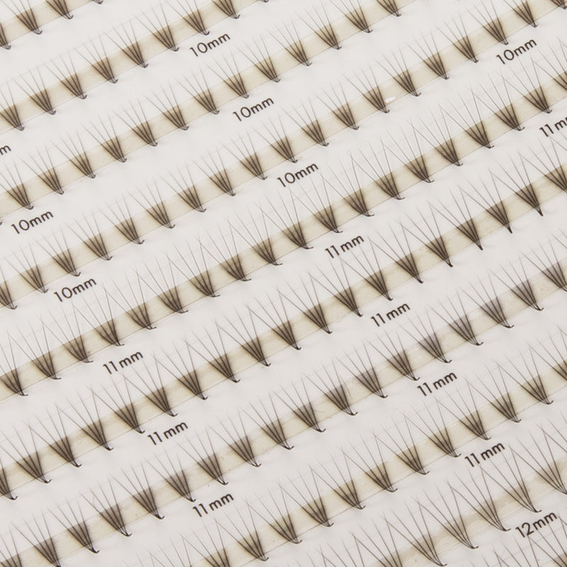 Best Narrow Premade Lash Fans Mayfair 4D 0.07 600 fans - Mixed Lengths, Best Eyelash Extensions Narrow Premade Lash Fans