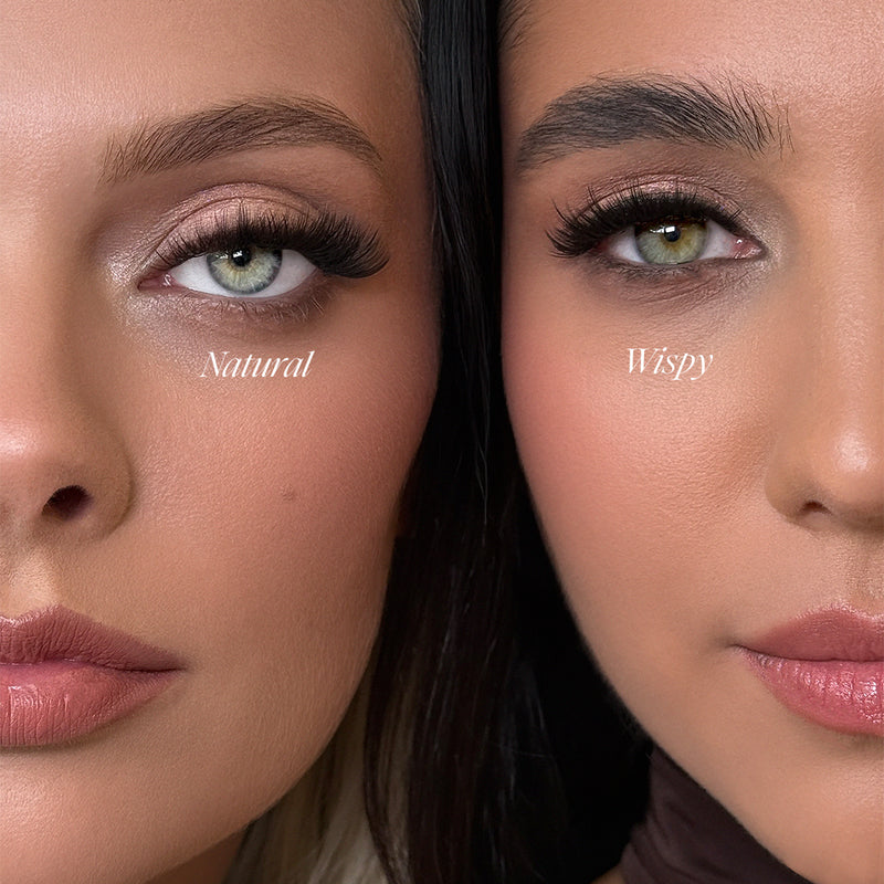 London Lash Pre-Glued Cluster Lashes - Wispy Look