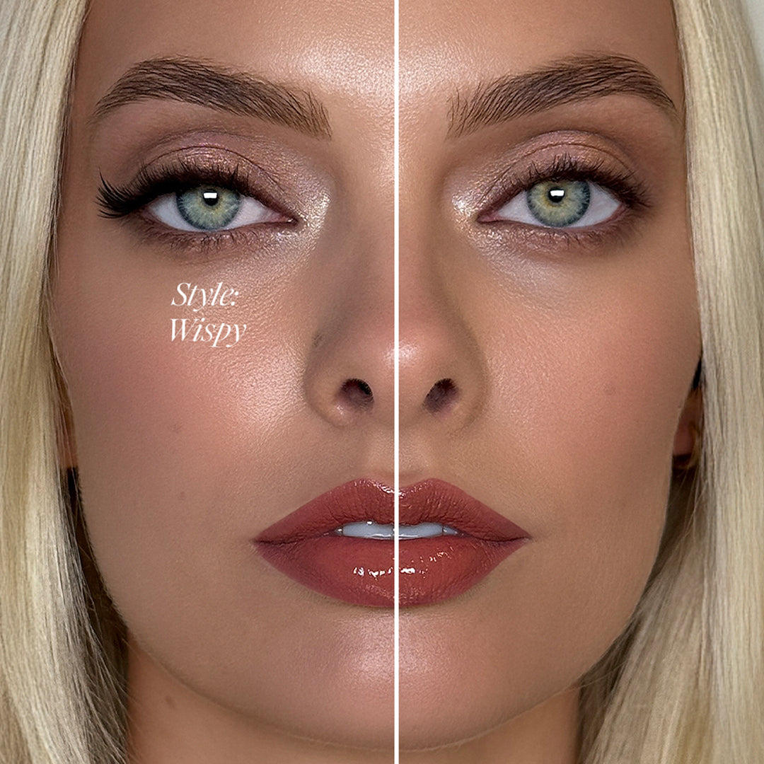 London Lash Pre-Glued Cluster Lashes - Wispy Look