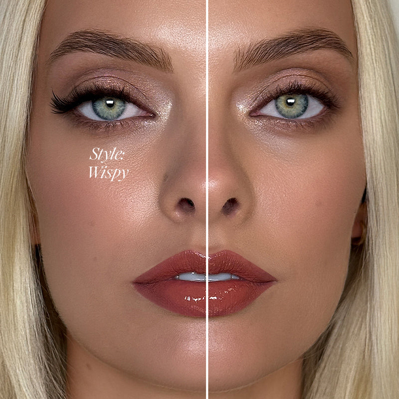 London Lash Pre-Glued Cluster Lashes - Wispy Look