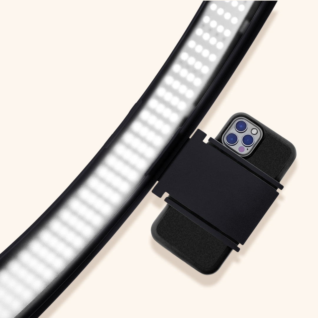 best lash salon light with phone clip, best light for beauty professionals, best light for lash extensions