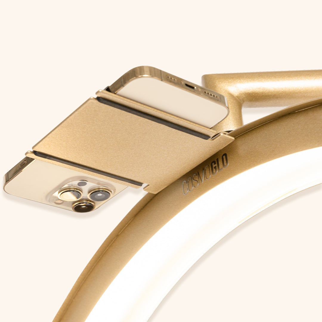 best light with phone clip for beauty professionals, best light for Lash Techs, best light for lash salon