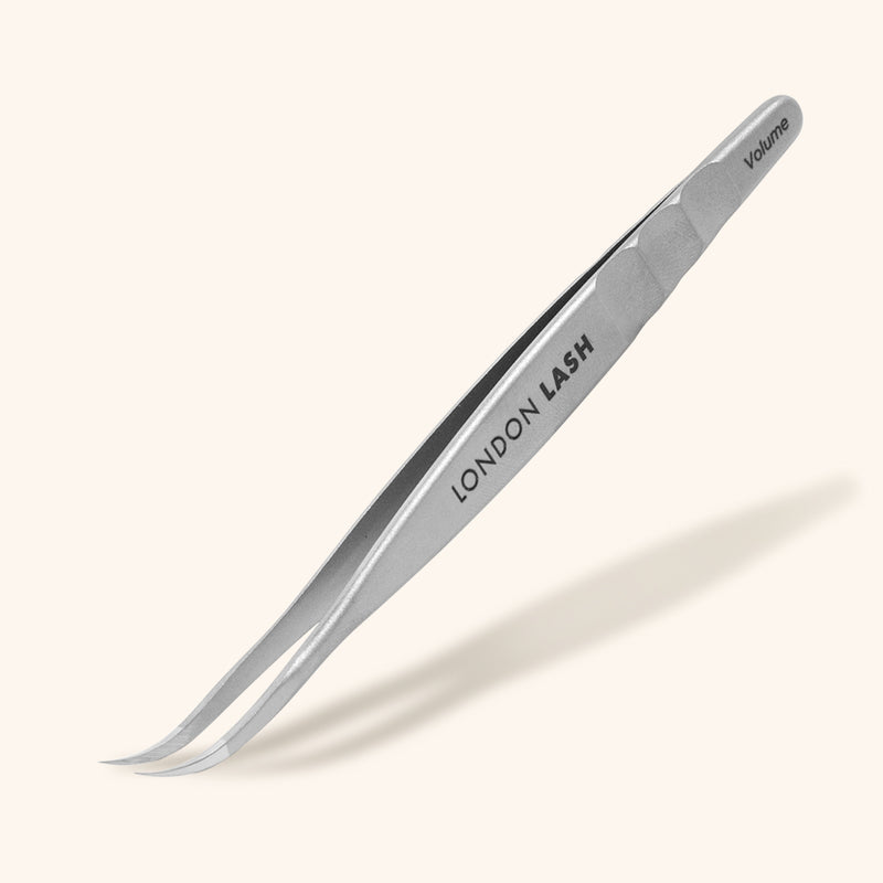 Curved Tip Volume Eyelash Extensions Tweezers for precise lash application