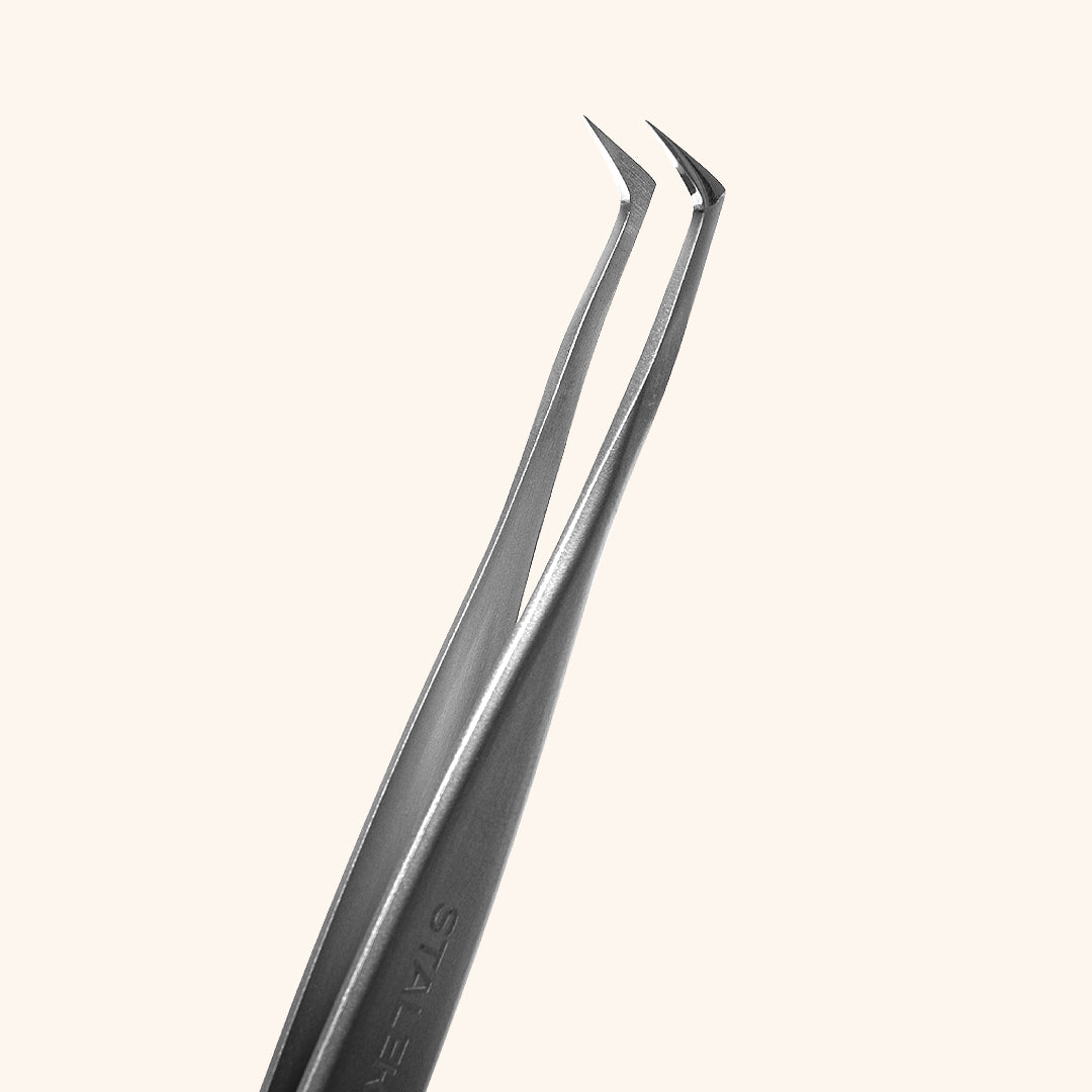 Durable Boot Tip Volume Tweezers for professional lash styling