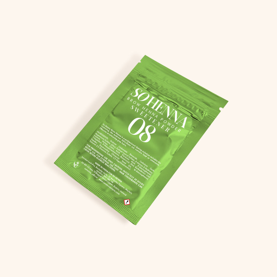 So Henna brow sample