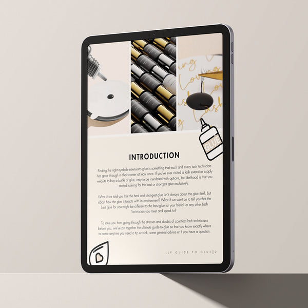 Ebook The Ultimate Guide to Eyelash Glue for Lash Techs