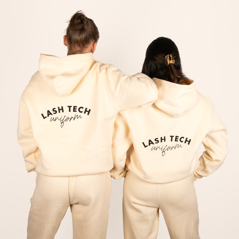 Beautiful London Lash Hoodie for Lash Technicians, Best Lash Tech Uniform