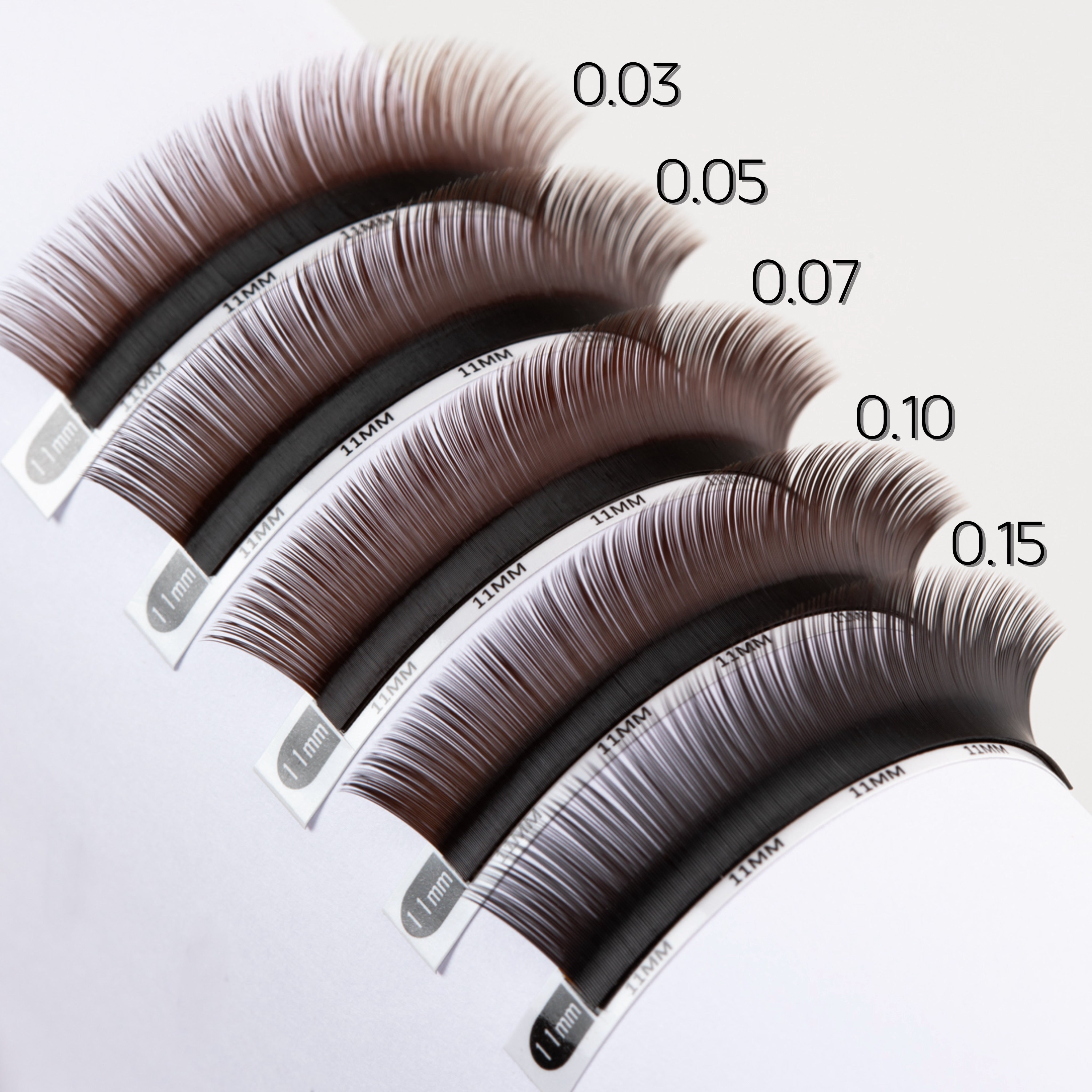 Black Brown  Lashes - Ristretto Collection