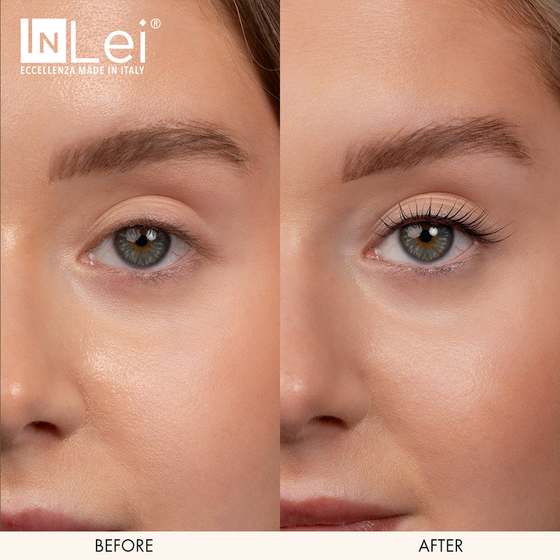 Before and After Eyelash Lift