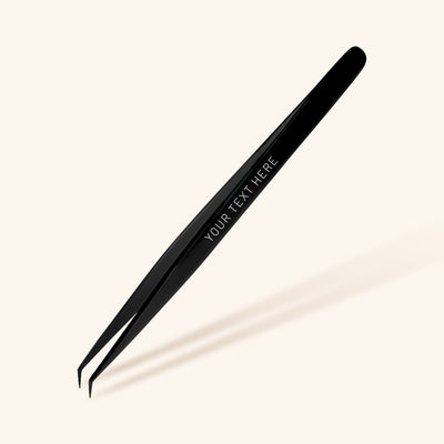 Isolation Eyelash Extensions Tweezers With Engraving