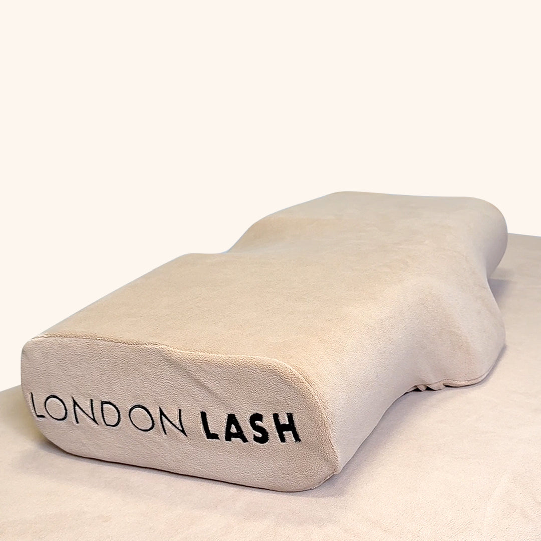 Teddy Fleece pillow for lash bed