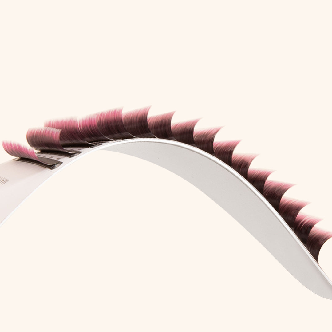 best pink two-tone ombre coloured volume lashes, best pink coloured eyelash extensions, best pink two-tone ombre coloured volume lash extensions, best pink two-tone ombre coloured volume lashes, best ombre coloured volume eyelash extensions, best ombre co