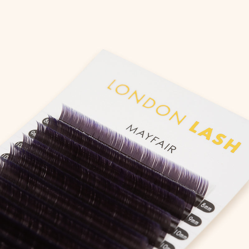 violet two-tone ombre coloured volume lashes, best violet coloured eyelash extensions, best violet two-tone ombre coloured volume lash extensions, best violet two-tone ombre coloured volume lashes, best ombre coloured volume eyelash extensions, best ombre