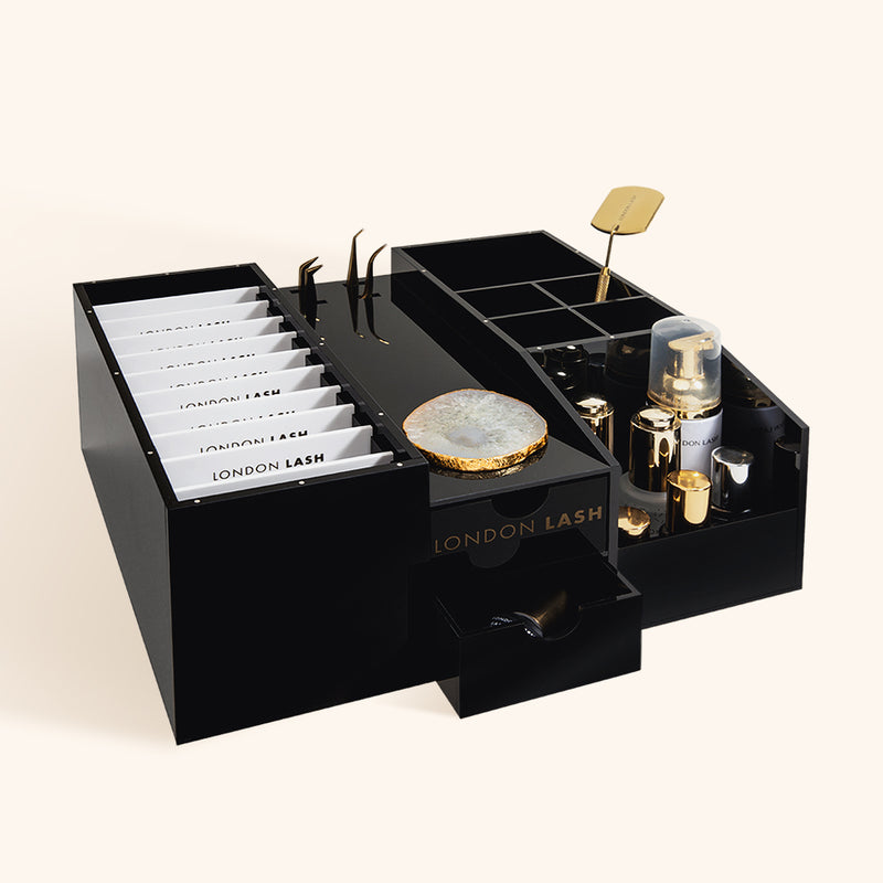 best storage organiser for Lash Techs, best storage organiser for eyelash extensions salons