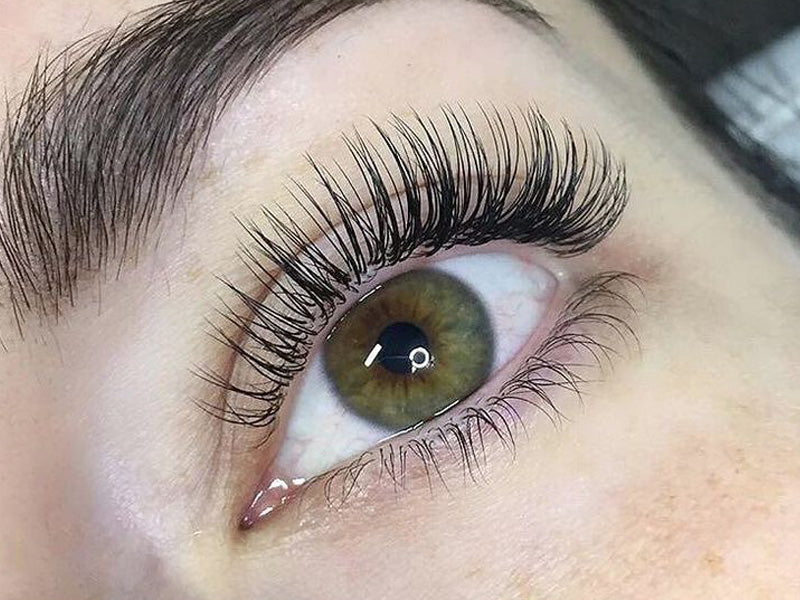 Single eyelash extensions discount