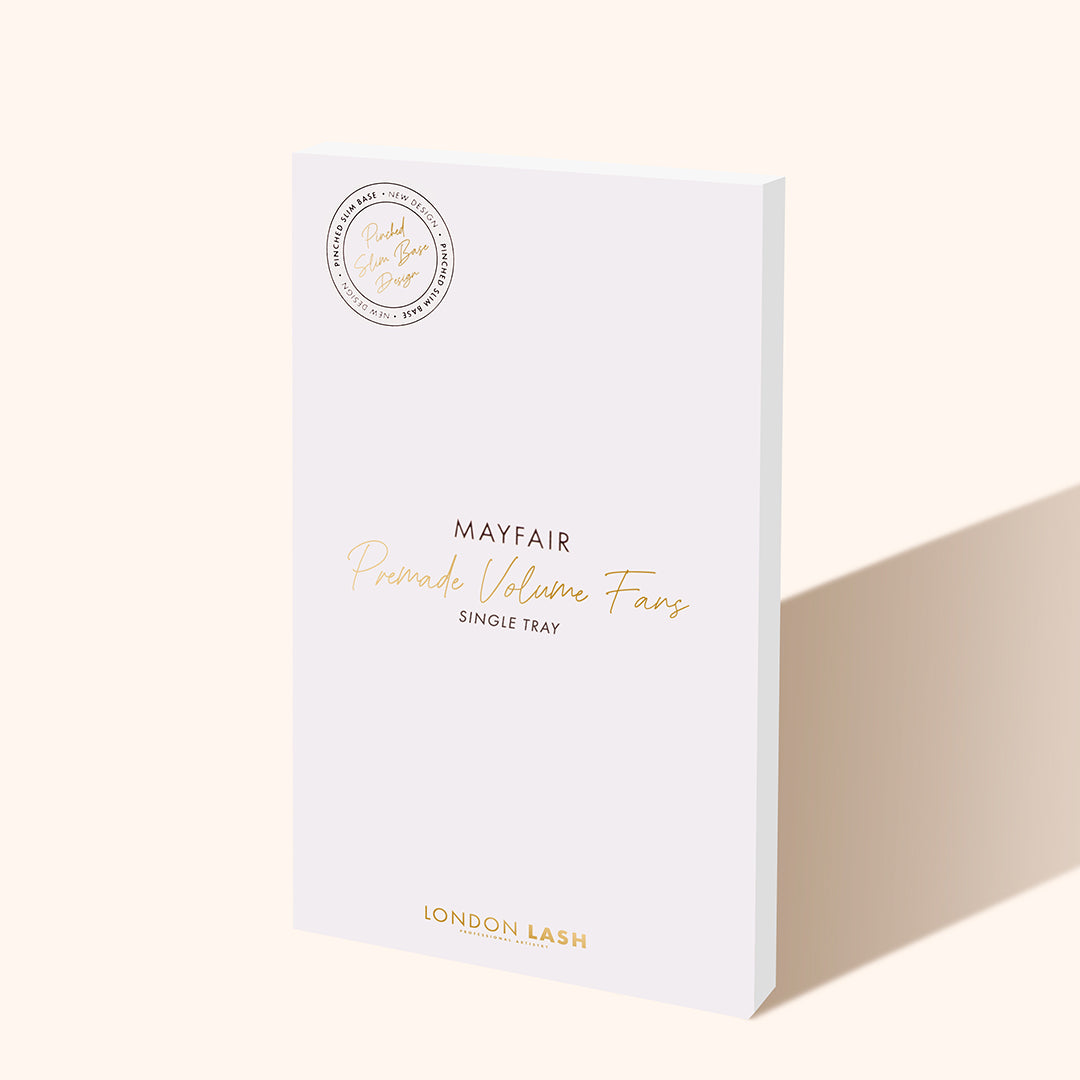 Best Premade Lash Fans Mayfair 3D 0.07 600 fans - Mixed Lengths, Best Premade Eyelash Extensions 