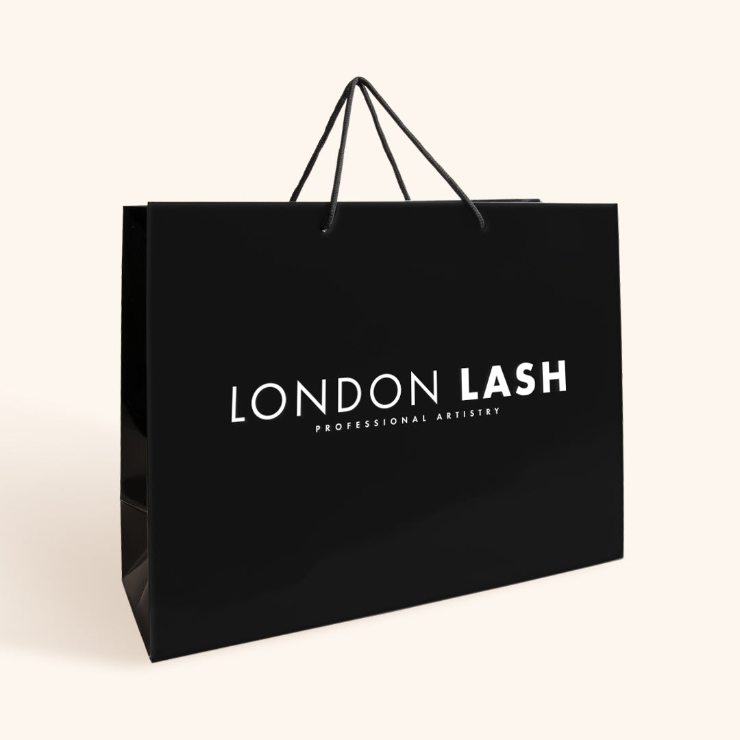 London Lash Reusable Paper Bag - Big / Black 