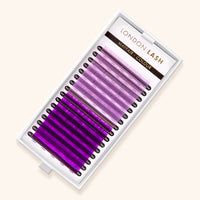 Light Violet/ Violet Faux Mink Coloured Lashes