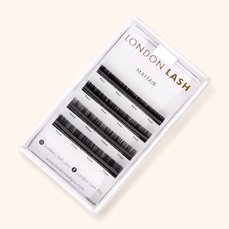 Close-up of Faux Mink Mayfair Lashes - Sample pack