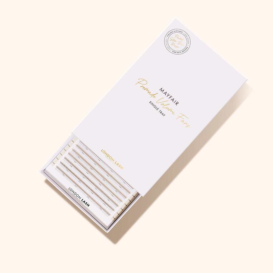 Best Premade Lash Fans Mayfair 3D 0.07 1000 fans - Mixed Lengths, Best Premade Eyelash Extensions 