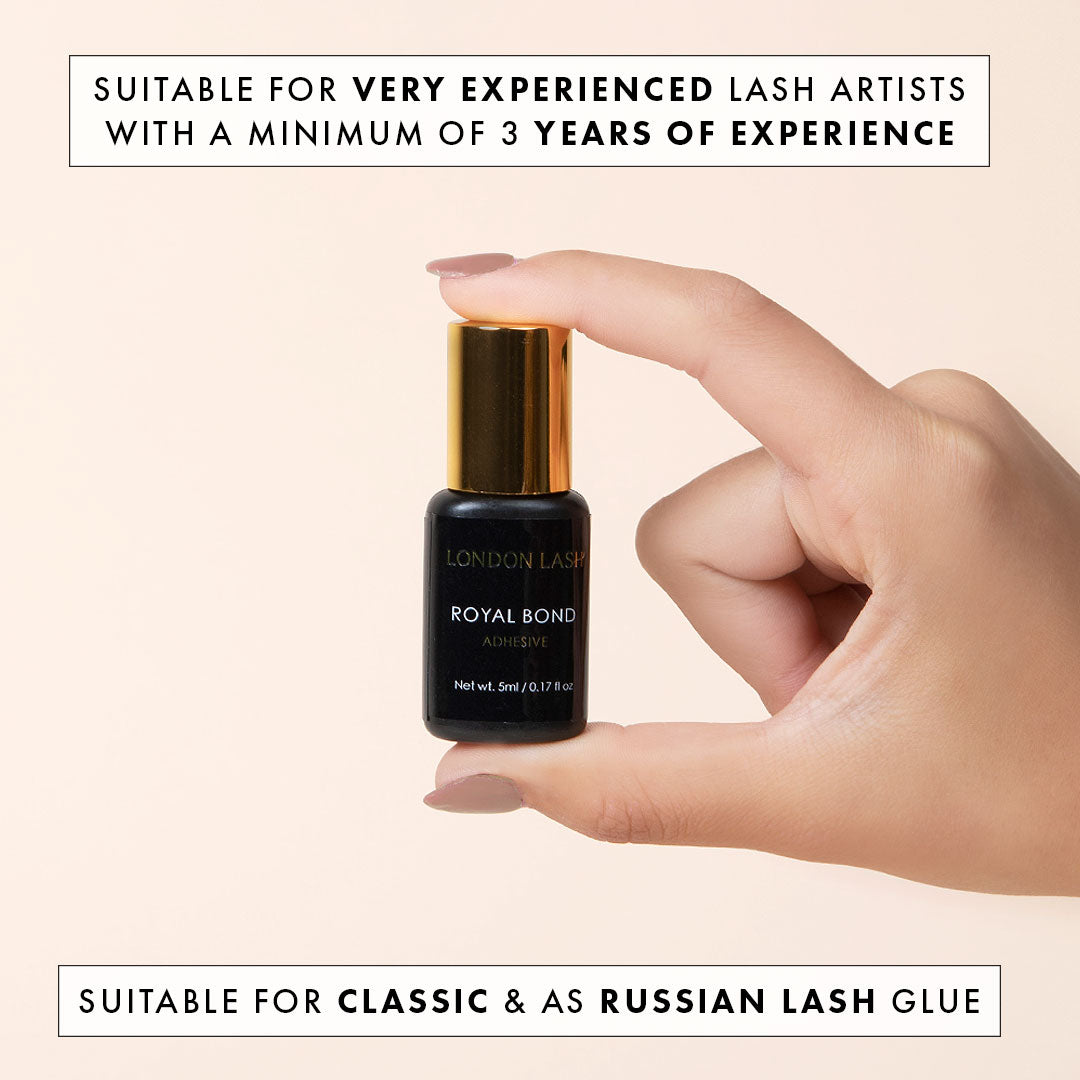 A Bottle of Royal Bond Eyelash Extension Glue