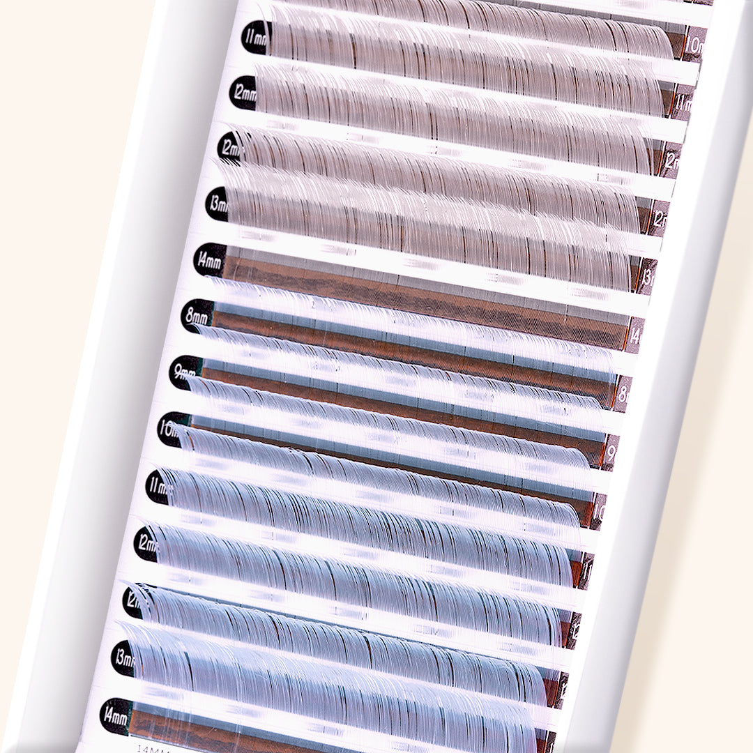 best coloured lashes, best coloured eyelash extensions, best coloured lash extensions, best light silver / light blue coloured lashes, best silver / light blue coloured eyelash extensions, best silver / light blue coloured lash extensions